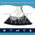 yuyingji Tailbone 3D (49 Inflatable Airplane Seat Cushion, Press to Inflate No Pump Required, Portable Travel Seat Pad