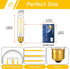 Dimmable E26 T10 Bulb Bulbs 6W(60W Bulb Bulbs Light,Chandelier,Hutch,4000K 600LM,4 Pack LED Tube Light