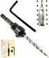 Adjustable Wood Countersink Drill Bit #8 (11/64") with Tapered Bit for Woodworking