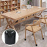 Murtenze 36 Pack 7/8 Inch Folding Chair Leg Caps, Plastic Chair Leg Covers, Round Feet End Caps for Furniture Hardwood