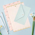 54 Set Envelopes,36 Paper+18 KSIWRE PCS Stationery with Writing Envelopes,Cute Lined Stationery Paper for Writing