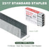 M&G Heavy Duty Staples, 10000pcs for Standard Stapler, Smooth Stapling, Silver