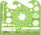 Pacific Arc Landscape Template Guide with Trees, Shrubs, Hedges, Fences, and Terraces