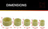 Hot Max 26009 Reducing Bushings for 3/4-Inch and 1-Inch Wide Wheels