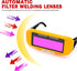 Auto Darkening Welding Glasses with Adjustable Shade, Safety Goggles for TIG MIG MMA Plasma