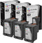 LD Remanufactured Ink Cartridge Replacement for HP 62 C2P04AN (Black, 3-Pack) - Compatible with OfficeJet 200 Mobile,