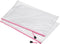 MECCANIXITY A3 Size Mesh Zipper Bags, Plastic Zip File Pouch Document Folders for Home Office Travel (Pink, Pack of 3)
