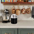 ZOOFOX Set of 2 Mini Trash Cans with Swing Lid, Brushed Stainless Steel Countertop Garbage Bins for Office