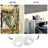 20 Pack 2 Inch Round Plastic Desk Grommets, White Wire Organizer Caps, Perfect for Hide Data Cords in Office Desk