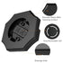 Vinyl Siding Mounting Block with Built-in Electrical Box, Outdoor Mounting Plate for 1/2 Inch Lap, Black