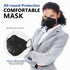 KN95 100 Pack, KN95 LEVENIS Face Masks Breathable Comfortable and Disposable Mask, Black