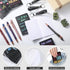 PerKoop 48 Pcs Inspirational Gifts Set - 3 x 5 Inch Bible Notepads, Ballpoint Pens, Keychains for School Office