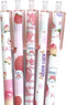 sencoo 5 Pack Gel Pens, Retractable Black Ink Rollerball Pens for Students, Office, School Prize Gifts