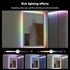5V Lights,3M 6.56ft MIWISE USB COB LED Strip Lights,RGB Smart IC LED Strip with App Control,Bluetooth Addressable Music