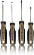 Spec Ops Tools 4-Piece Screwdriver Set, Phillips & Slotted with Magnetic Tip
