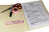 ChromaLabel 1 Inch Allergic Write-in Tape, Red and White Imprint, 500 Inch Roll