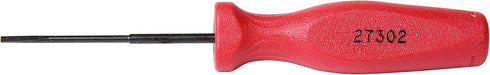 Mayhew Tools 27302 USA Slotted Screwdriver, Red, 3/32-Inch x 2-1/2-Inch, Reliable Hand Tool