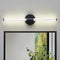Lanhall LED Bathroom Light Fixture Modern Black Vanity Light Over Mirror Acrylic