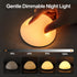 8 Dimming, 1H-Timer, JolyWell Baby Night Light for Nursery, Soft Silicone Tap Control Night Lamp with Color Changing