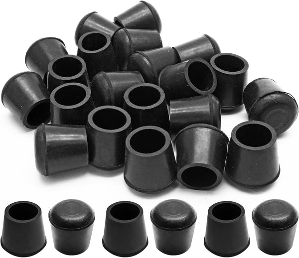 Piutouyar Round PVC Rubber Furniture Covers, 16mm / 5/8 Inches Table Chair Leg