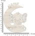 Namofactur Customizable Moonlit Elephant LED Night Light for Newborns