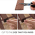 X-Protector Felt Furniture Pads 20 PCS 6 x 1/2" Premium Felt Strips with Adhesive Backing (Brown)