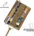 EXCELLENT ELITE SPANKER Tactical ID Card Holder, Adjustable Neck Lanyard, Key Ring Loop, Coyote Brown