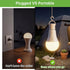 Bulbs 2600mAh Bulb 3 Dimmable (E26, Hook),1 Pack Kimjo Rechargeable Light with Remote, Keep Lighting During Power