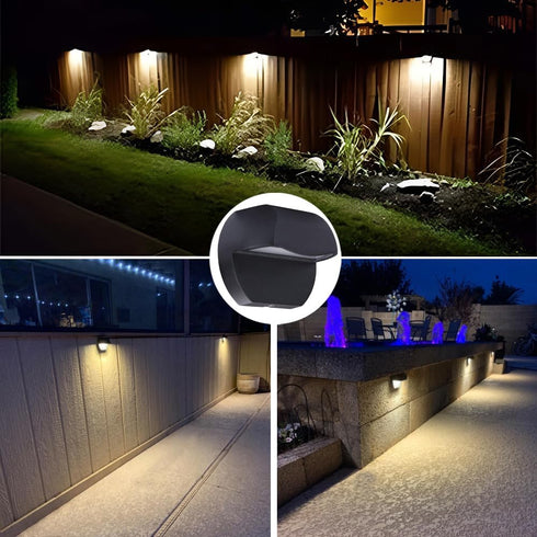 2.5W 12V IP65 1-Pack Arrownine Landscape Lighting Cast Aluminum Deck LED Lights Low Voltage Outdoor Step Light,Post