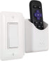 The No-Screwups Remote Control Holder by Mount Genie (White): Wall Mount with No Damaging Screws or Tape