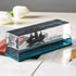 XEXBMNA Unsinkable Black Pearl Pirate Wavey Boat Toy Model Desk Acrylic Paperweight Liquid Wave Decorations for Car