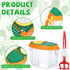 4 Set Halloscume Bug Catcher for Kids Bug Viewer and Insects Tweezer for Students, Critter Catching Kit Magnifying