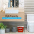 Sharps Container 2 Gallon (2-Pack), Professional Grade Biohazard Containers for Needle Disposal at Home