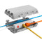 Outdoor Waterproof Electrical Cord Box, Large Extension Cord Cover for Power Strip, IP54 Water-Resistant - Grey