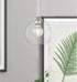 Westinghouse 5268000 5.5 Watt (40 Watt Equivalent) Cut Glass G25 Dimmable Clear Filament LED Light Bulb, Medium Base