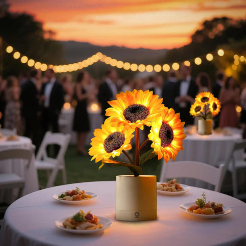 Sunflower Flower Lamp Gifts for Birthday Christmas Valentines Mothers Day Gifts for Women Mom Grandma Girlfriend Friend