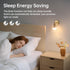 Shenmoyl Vintage Battery Operated Wall Sconce with Transparent Stripe Glass Lampshade Rechargeable Battery Powered Wall