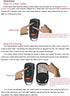 Bkiyougo 433.92 Keychain(2 Universal Duplicator Remote Garage Door Remote, Mhz Remote for Gate, Remote Control Key Fob