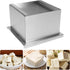 304 KALLORY Stainless Steel Tofu Maker and Press Mold Small Size Food-grade Bean Curd Making Tool for Homemade Tofu DIY