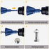 Deburring External Chamfer Tool with YG8 Carbide Blade, Quick Release Shank, Fits 3/16"-1" (5mm-25mm)