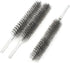 uxcell 17cm Long, 25mm Diameter Stainless Steel Wire Tube Cleaning Brush, 3 Pcs