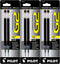 Pilot G2 Gel Ink Pen Refills, Bold Point 1.0mm, Black Ink, 6 Pack Refills