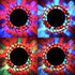 SunKite Solar Table Lights Outdoor Indoor Color Changing Crackle Crystal Glass Night Lights,Waterproof Solar Powered