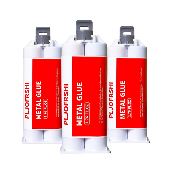 Metal Glue 1.76oz, All Purpose Repair Epoxy Glue, High Strength Bonding for Metal, Plastic, Steel, Ceramics
