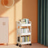 Makamsui Rolling Cart Organizer, Multifunction Kitchen Storage Organizer, Mobile Shelving Unit Utility Rolling Cart