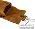 Flame-Resistant Leather Electrode Holder Bag/Welding Rod Pouch (gold brown) - Welding Rod Holder