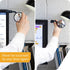 Peleg Design Watch-It Monitor Mirror, Clip-On Cubicle, Computer Rear-View mirror, Convex for Personal Safety