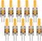 Lxcom Lighting G4 LED Bulb 12V Bi-Pin Base - 1.5W LED COB Light Bulbs (10 Pack)
