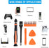 NEBURORA 10 in 1 Torx Screwdriver Set with T2-T15 Interchangeable Magnetic Torx Bits & Opening Tool for Electronics