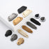 PILYON 4 Pack Kitchen Cabinet Knobs Retro Dark Buckle Drawer Handle Bedside Table Handle Black Dark Buckle Cabinet